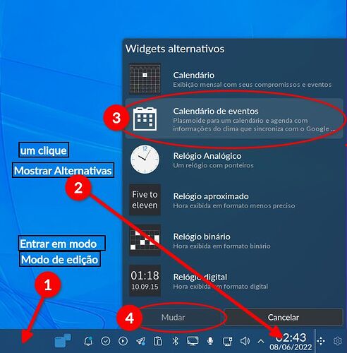 Agenda do Google Calendário? - BigLinux o Linux Brasileiro